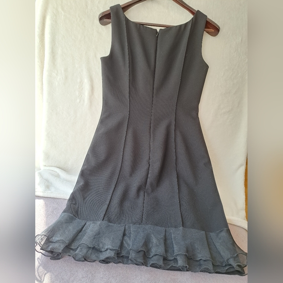 Sz 8 JS Boutique black shift dress - Picture 2 of 9